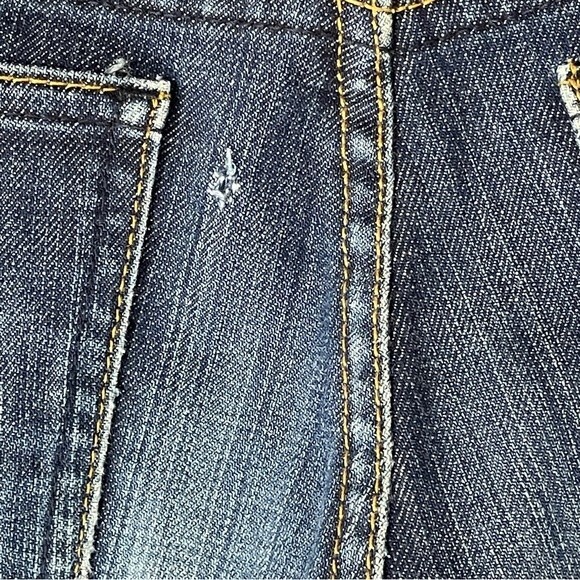 Tory Burch Tory Classic Bootcut Blue Jean - Picture 6 of 8
